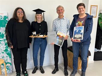 Doktorhutübergabe von Stephanie Weis